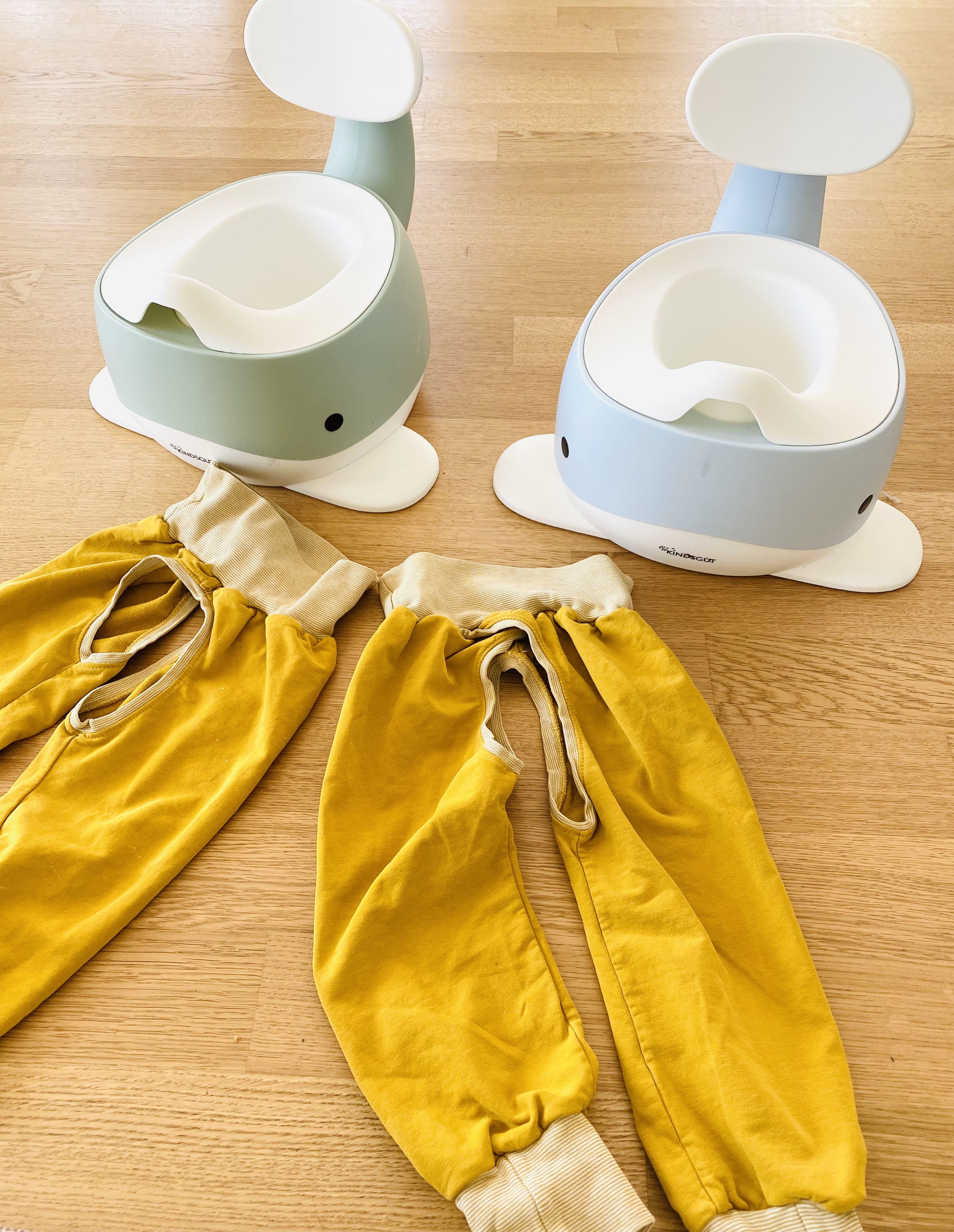 Windelfrei mit Zwillingen bedeutet vor allem Kommunikation und ein wenig Geschick, Bild: (c) Barbara Kolz